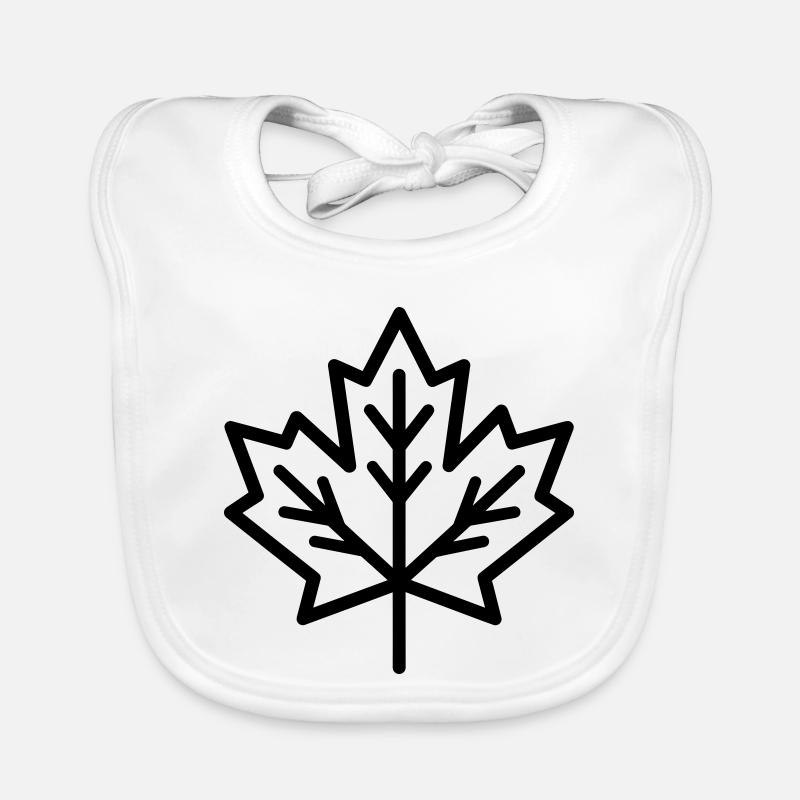 Feuille d’Érable Bavoir bio Bébé