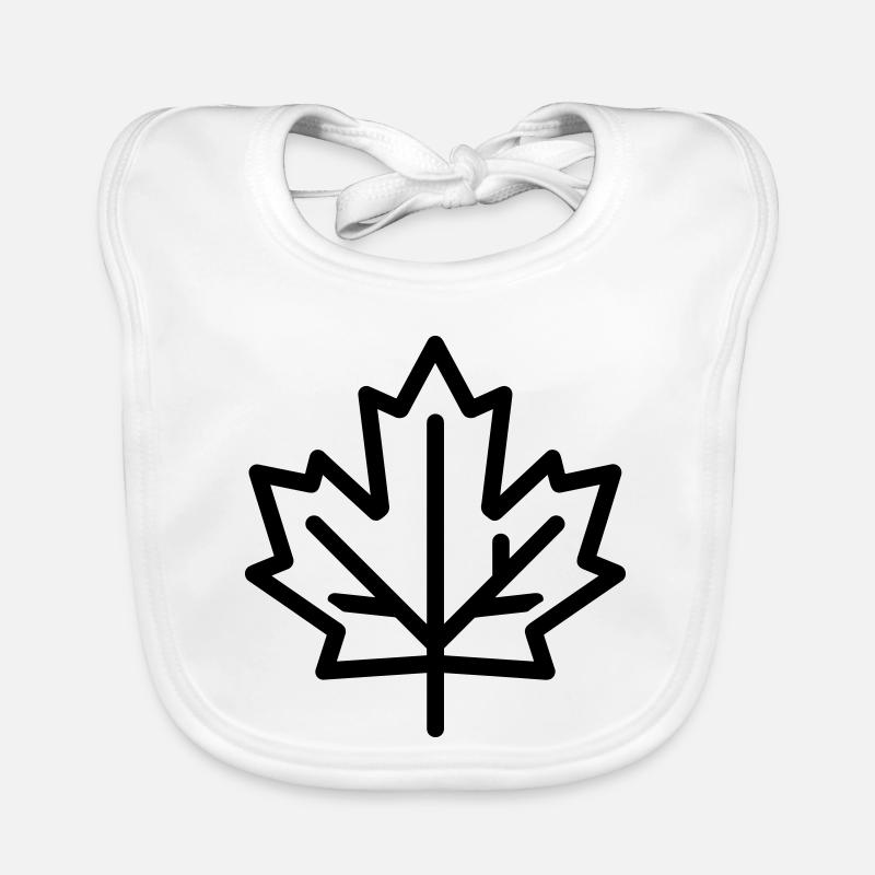 maple leaf Organic Baby Bibs