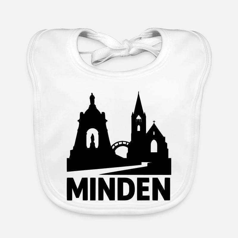 Minden Westphalia Silhouette Organic Baby Bibs