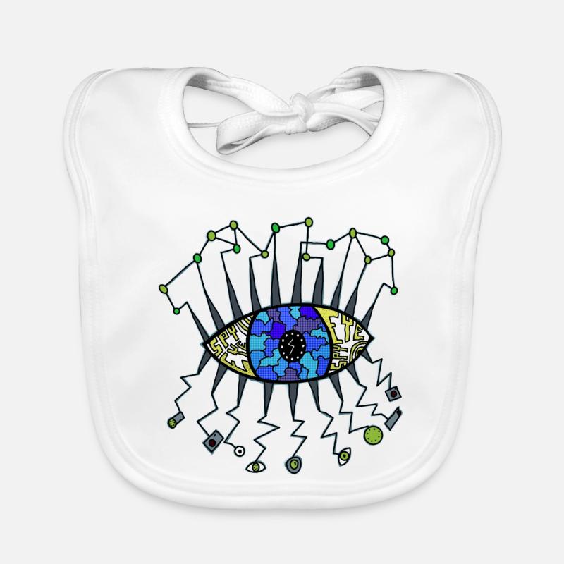 Œil espion Bavoir bio Bébé
