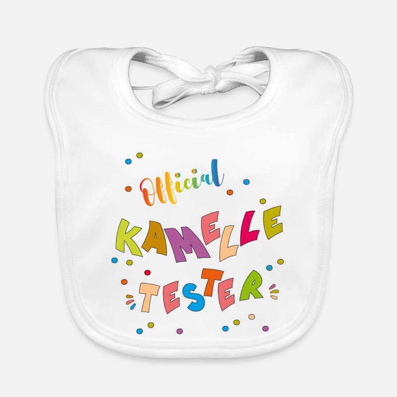 Kamelle Tester Bavoir bio Bébé