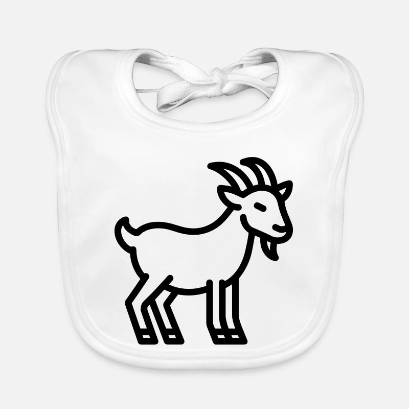 chèvre Bavoir bio Bébé
