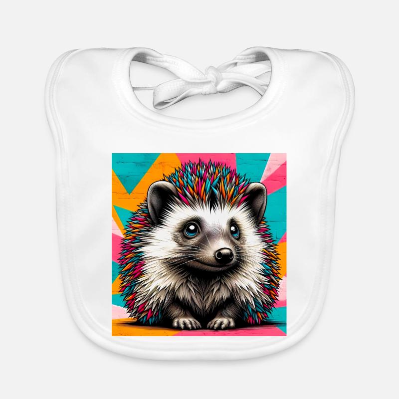 hedgehog Organic Baby Bibs