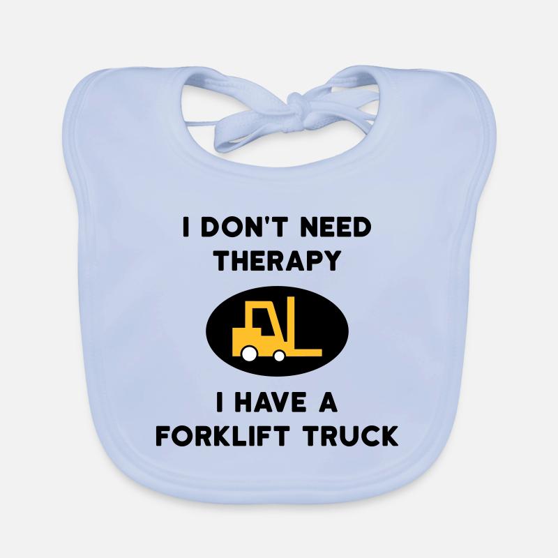 ★ Designfarben änderbar ★ I don't need therapy Baby Bio-Lätzchen