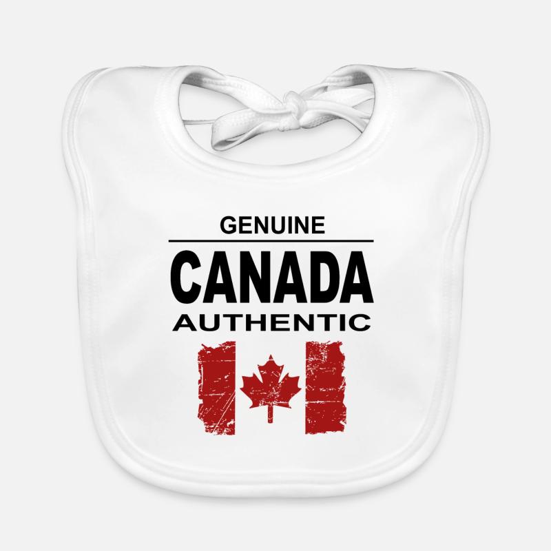 Kanada - Maple Leaf - Canada Bavoir bio Bébé
