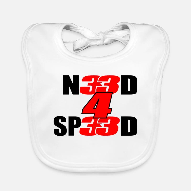 Need for Speed Baby Bio-Lätzchen