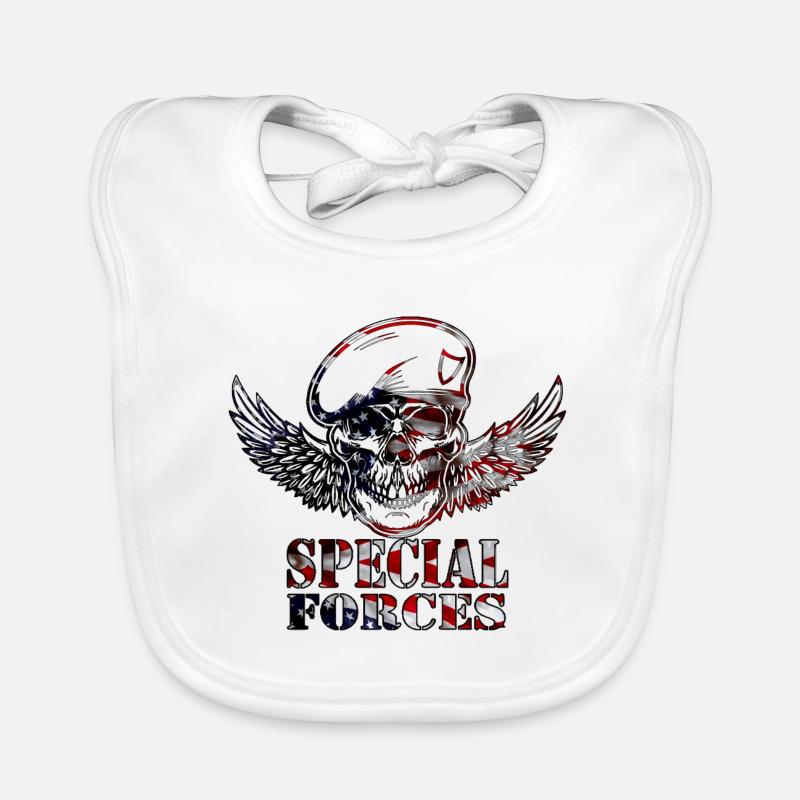 Army Organic Baby Bibs