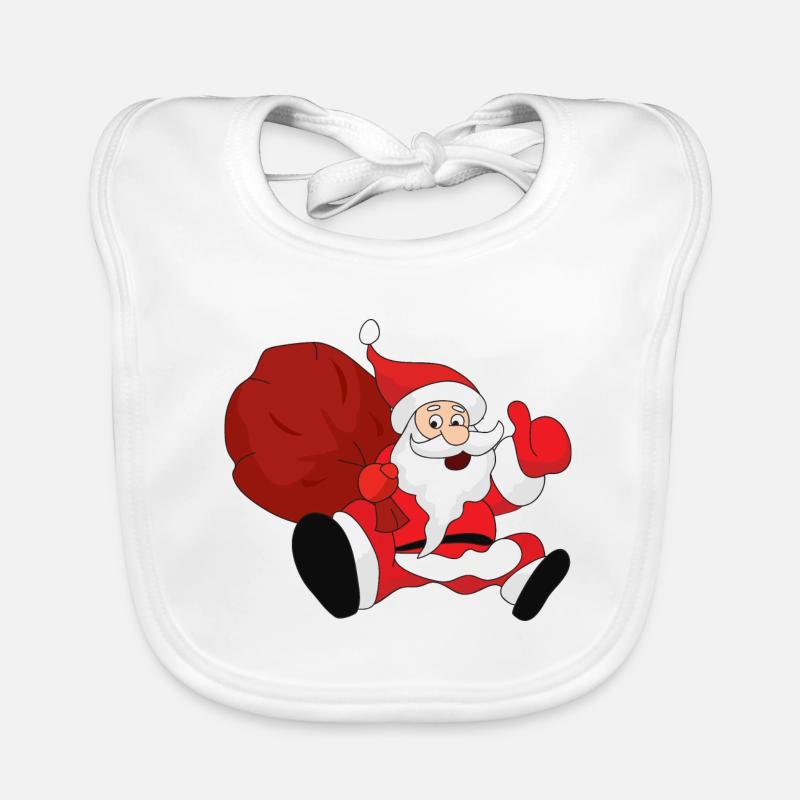 Père Noël Bavoir bio Bébé