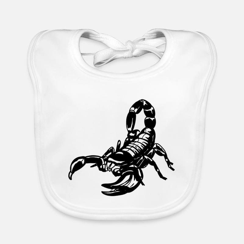 SCORPION Organic Baby Bibs