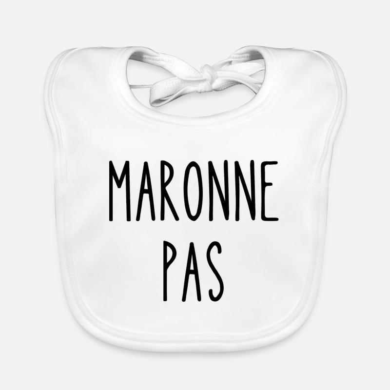 maronne pas Bavoir bio Bébé