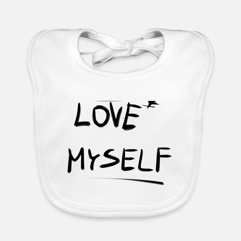 I love myself line Organic Baby Bibs