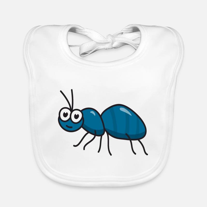 ant Organic Baby Bibs