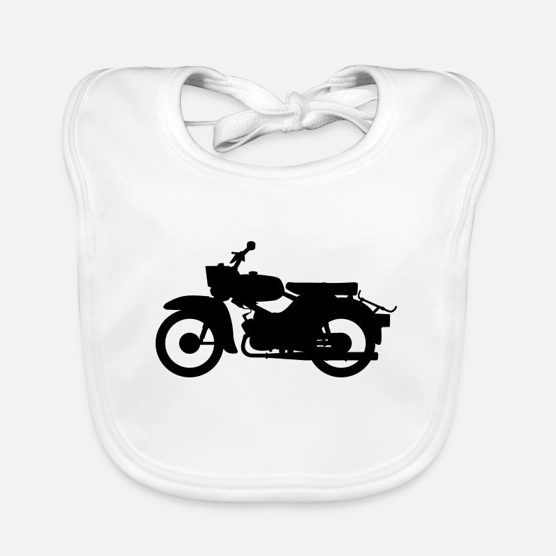 Simson Sparrowhawk / Hawk Silhouette Organic Baby Bibs