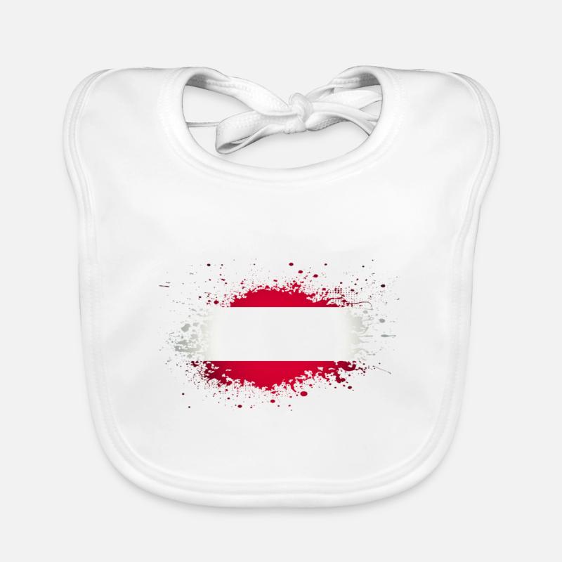 Autriche Bavoir bio Bébé