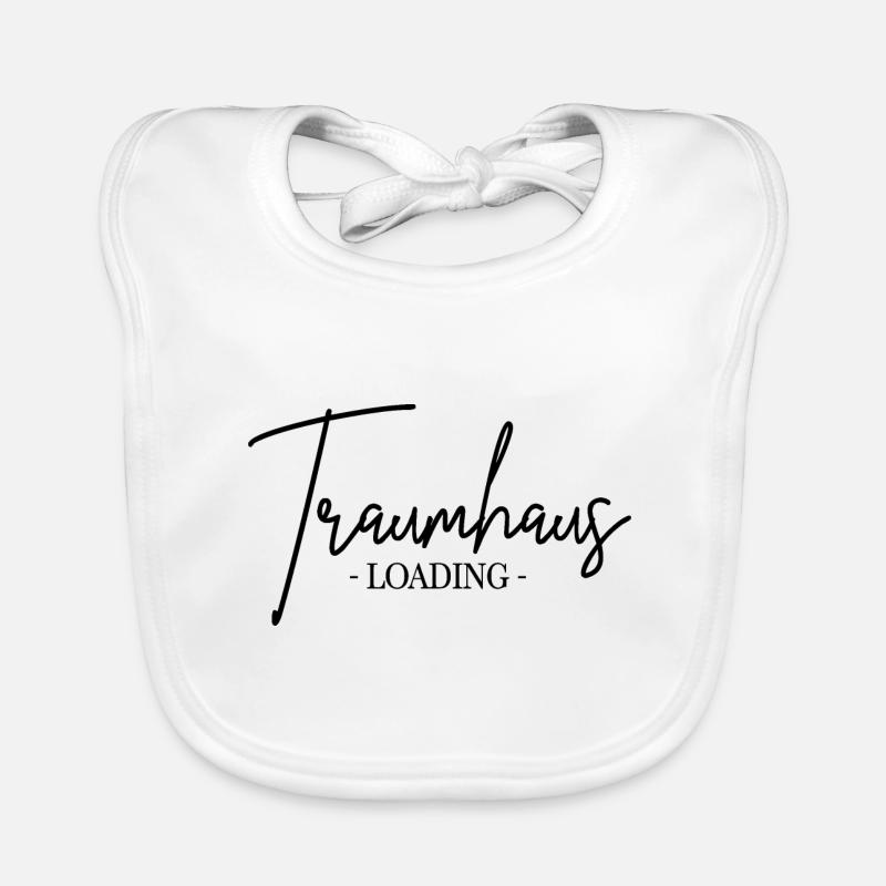 Traumhaus loading Baby Bio-Lätzchen