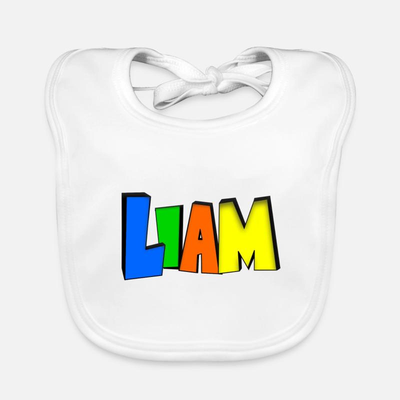 Liam Organic Baby Bibs