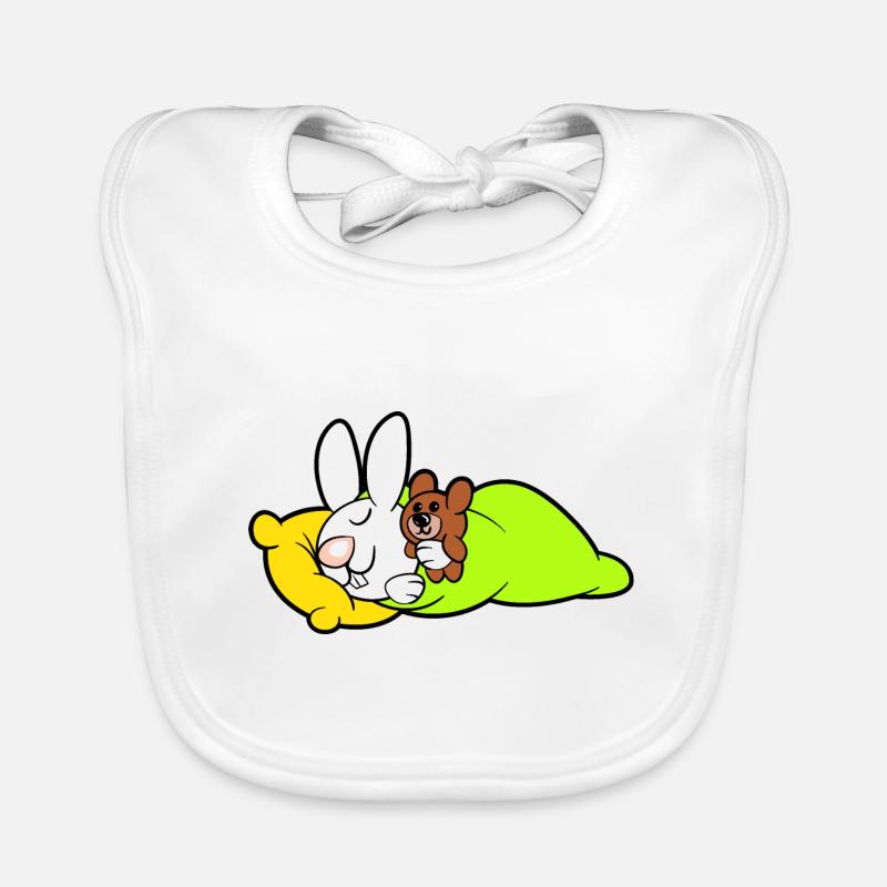 Lapin de Pâques Bavoir bio Bébé