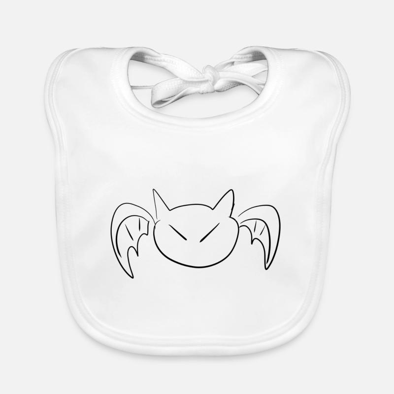 ailes de chauve-souris symbole maléfique commun simplement Bavoir bio Bébé