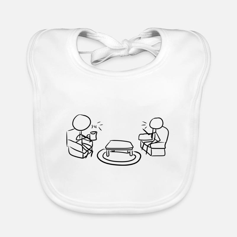 sprechen Diskussion Baby Bio-Lätzchen