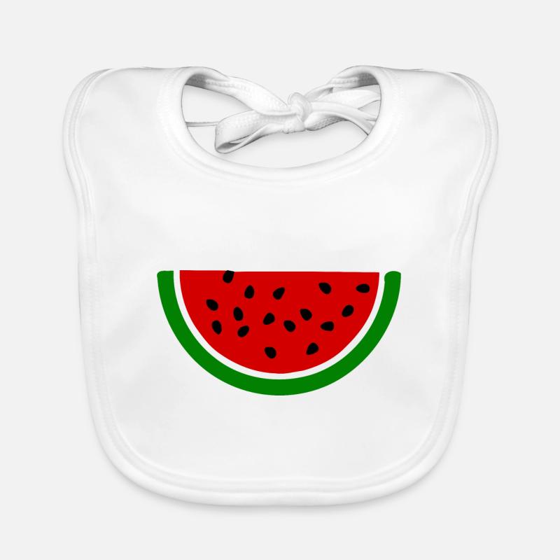 Melon pastèque Bavoir bio Bébé