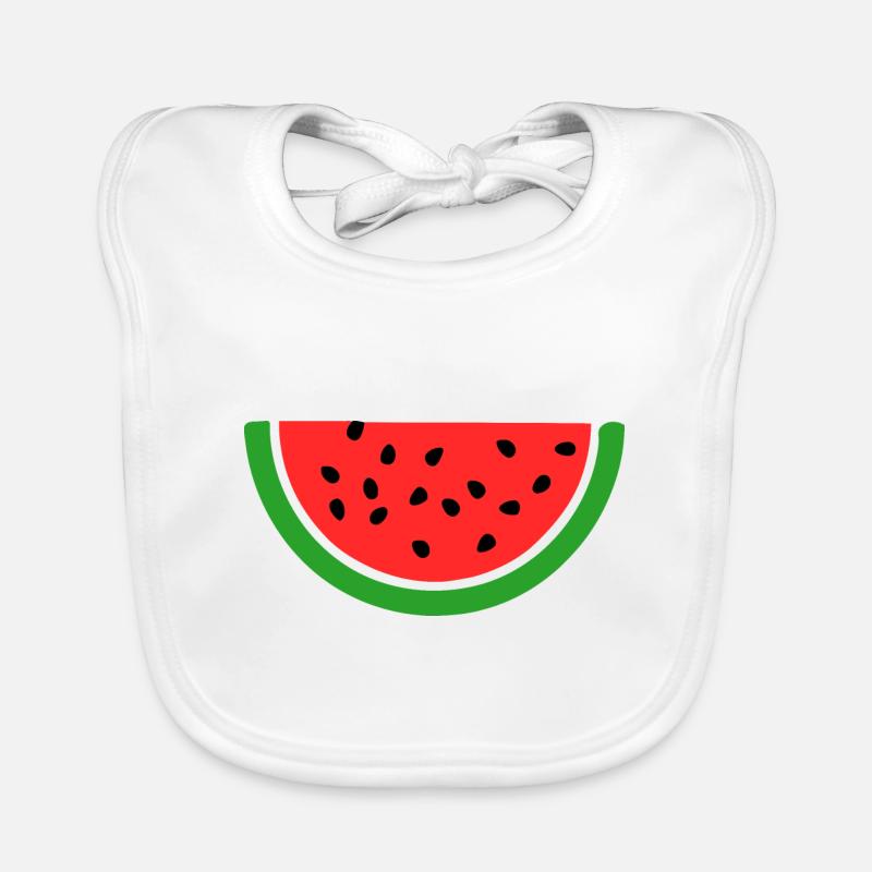 pastèque Bavoir bio Bébé