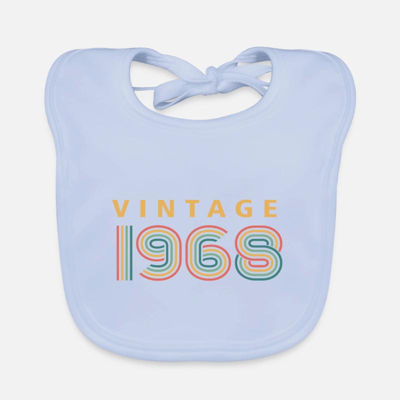 millésime 1968 Bavoir bio Bébé