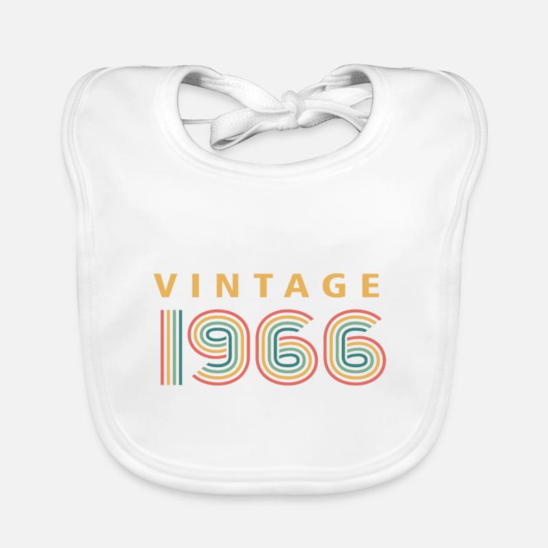 millésime 1966 Bavoir bio Bébé