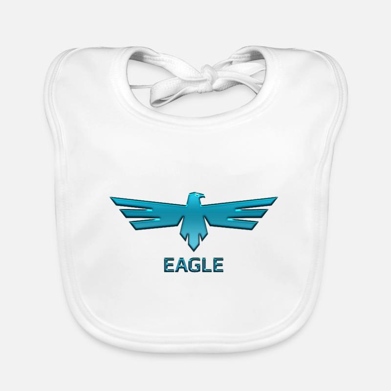 Eagles Eagle Eagle bird falcon hawk Organic Baby Bibs