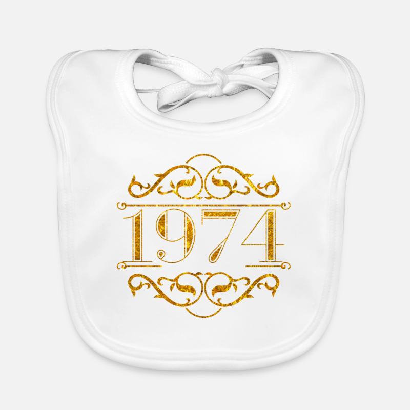 1974 - Baby Bio-Lätzchen - Weiß