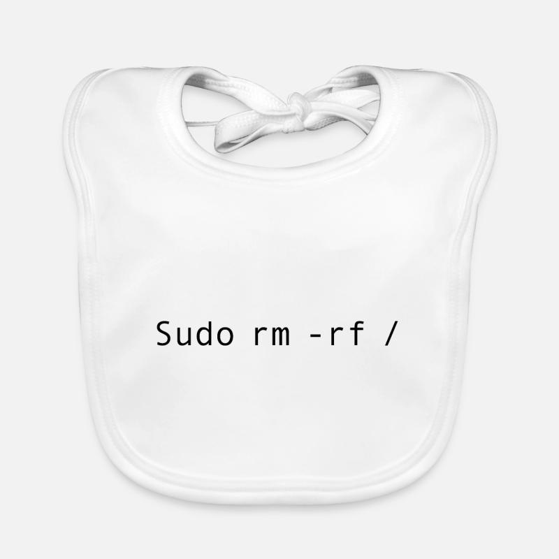 Linux-Codierung sudo rm -rf / Baby Bio-Lätzchen