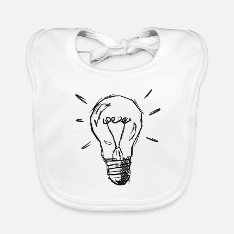Luminous lamp Organic Baby Bibs