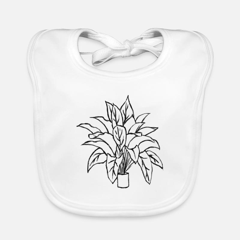 Pflanze Baby Bio-Lätzchen