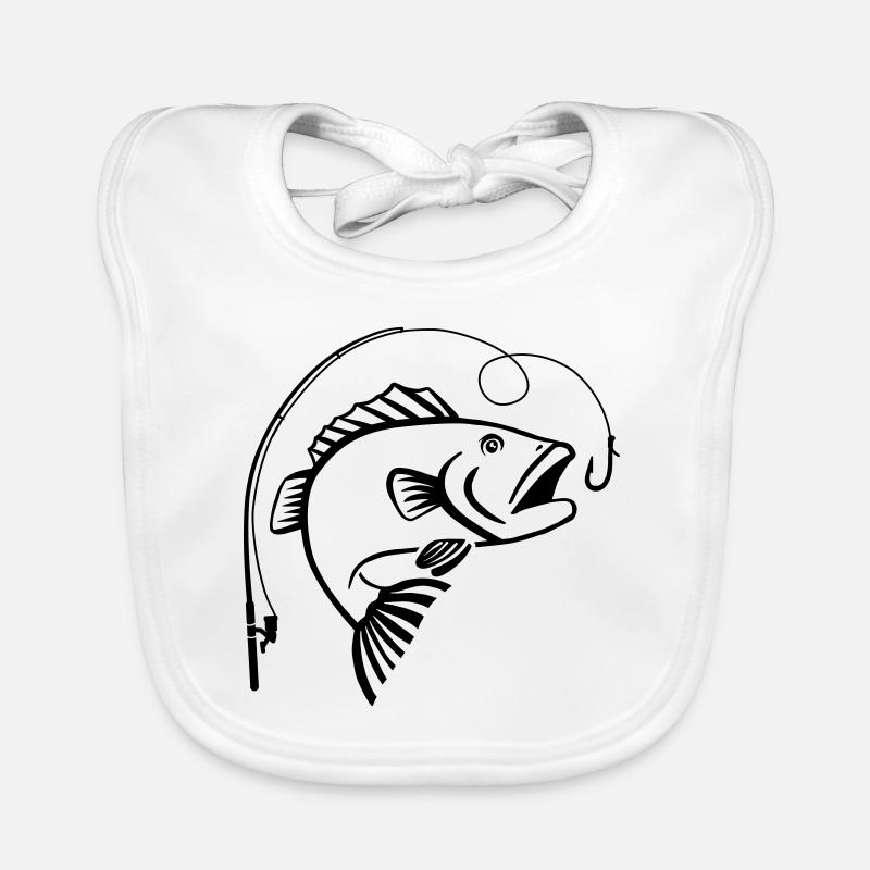 pêche Bavoir bio Bébé