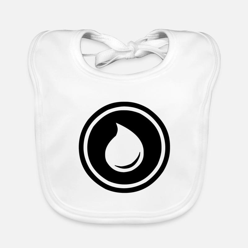 Une goutte d’eau dans l’océan Bavoir bio Bébé
