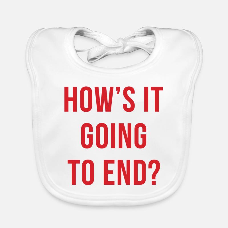 Comment ça va se terminer Bavoir bio Bébé