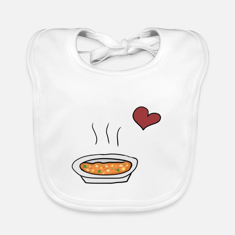 Soupe alimentaire Bavoir bio Bébé