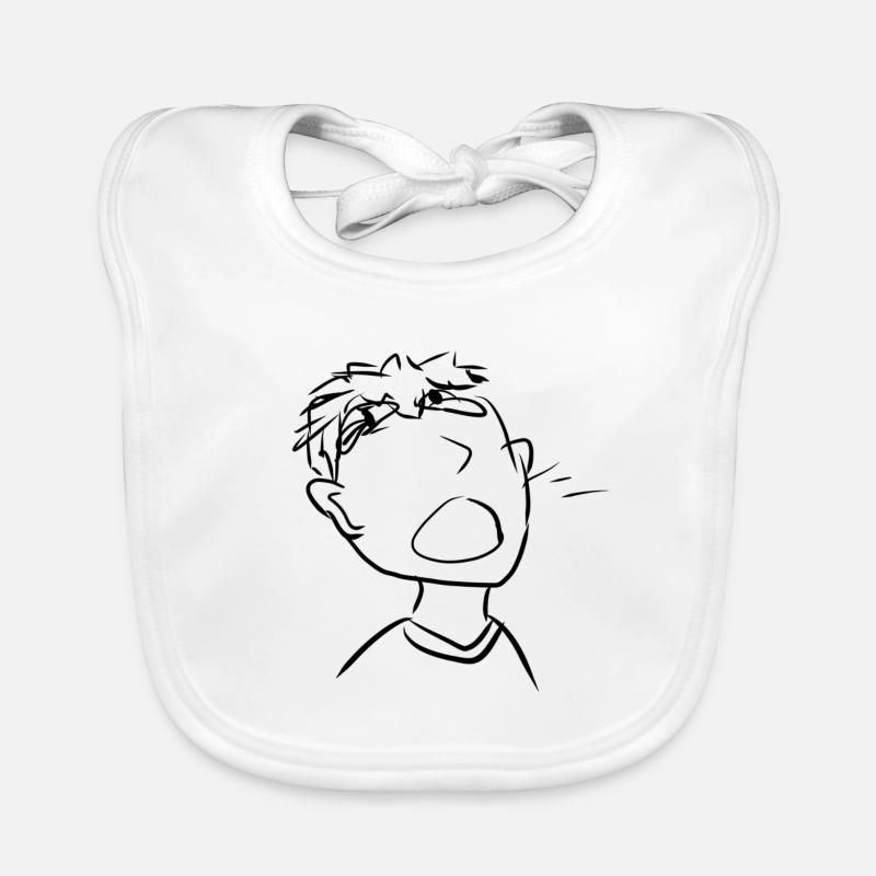 Cri de cri Bavoir bio Bébé