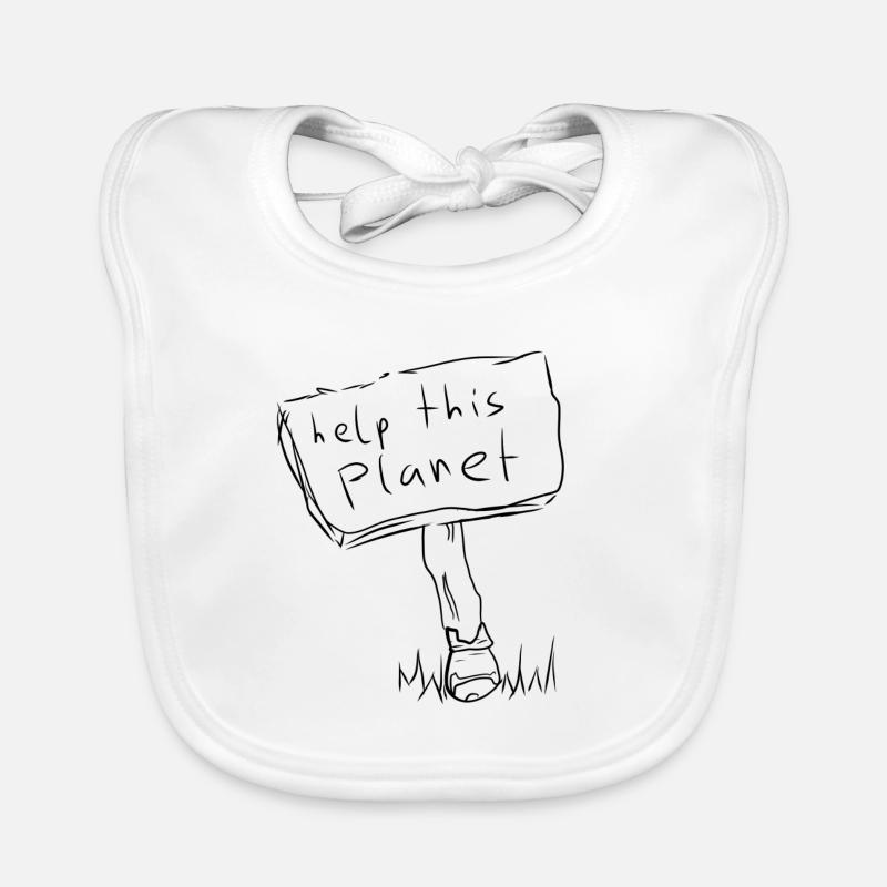 climate change climate Organic Baby Bibs