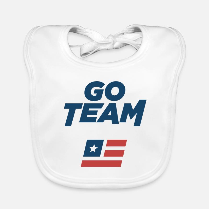 Go team Organic Baby Bibs