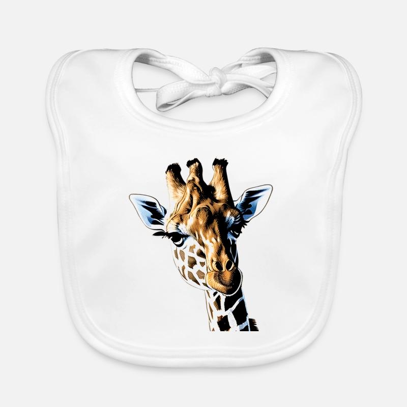 Giraffe1 Organic Baby Bibs