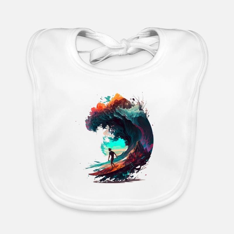 Dream Wave Organic Baby Bibs