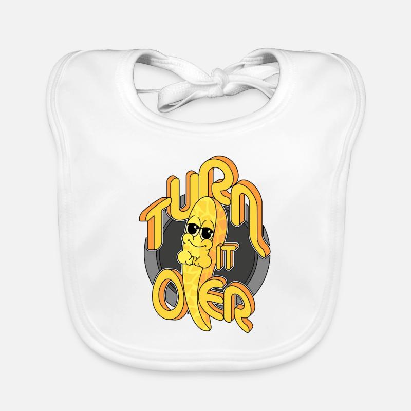 TURN IT OVER Organic Baby Bibs