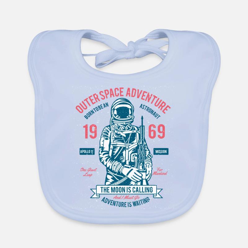 Outerspace Adventure 69 Organic Baby Bibs
