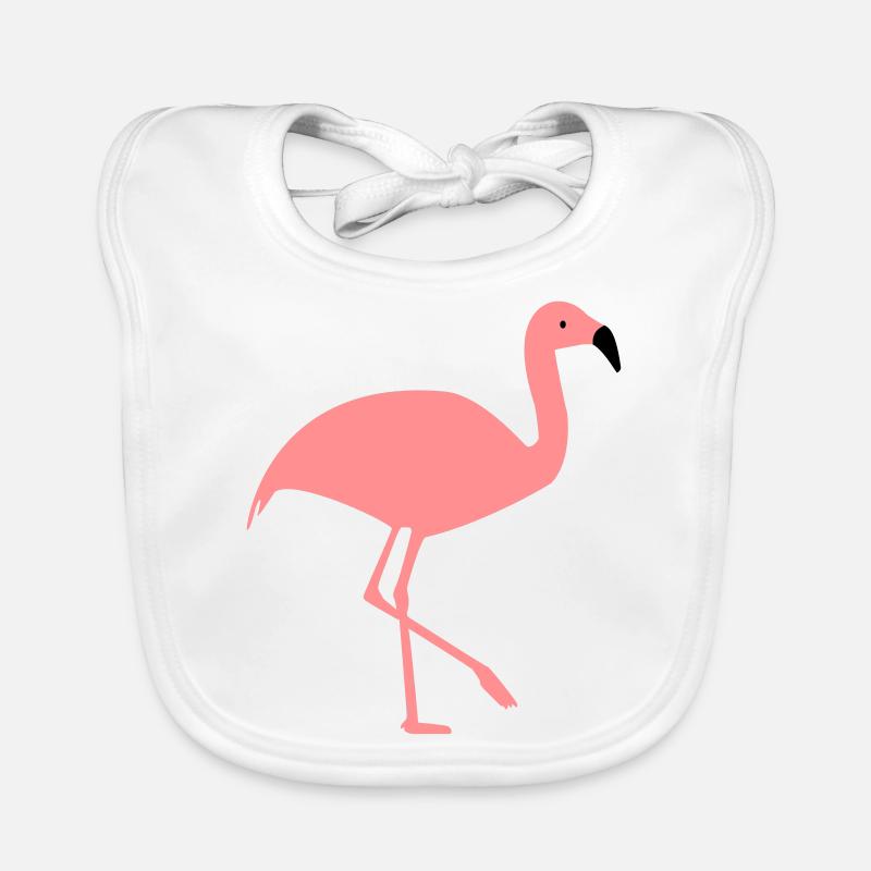 Flamingo Bavoir bio Bébé