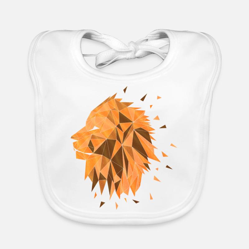 Lion Bavoir bio Bébé