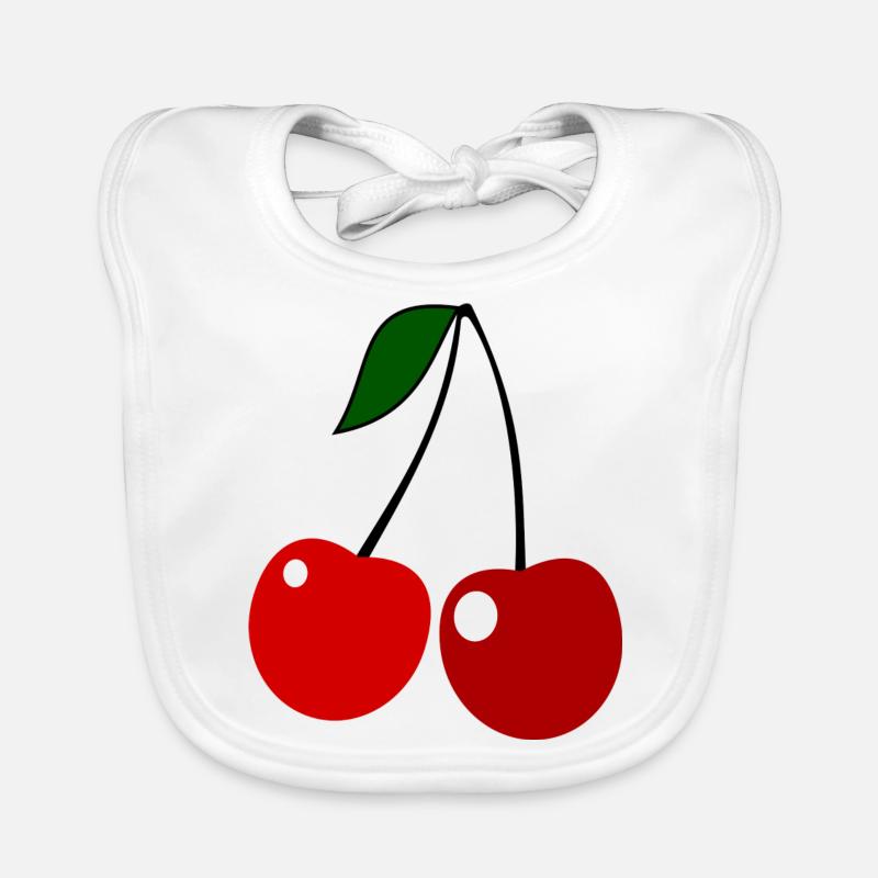 cherries kirschen veggie gemuese fruits21 Baby Bio-Lätzchen
