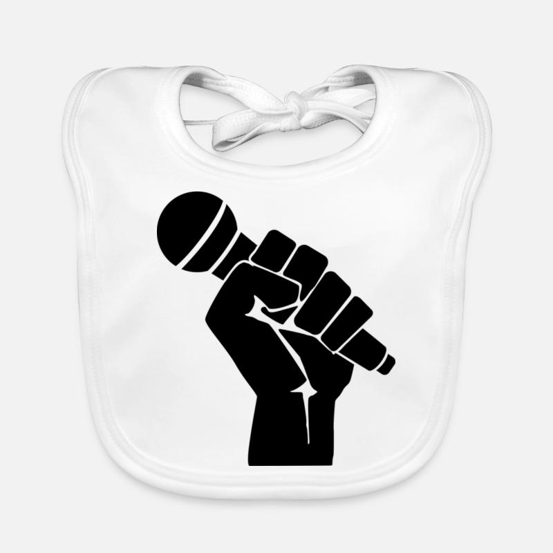 Révolution musicale Bavoir bio Bébé