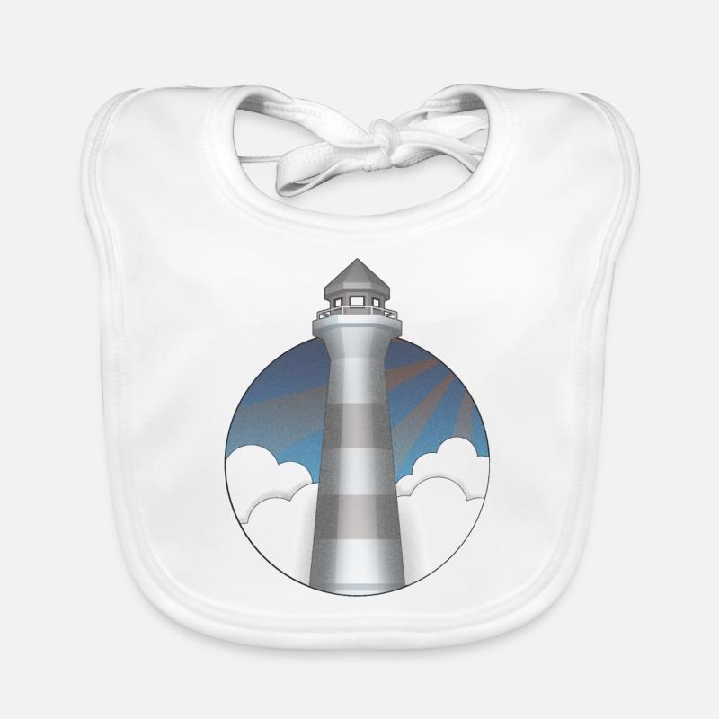 Lighthouse Organic Baby Bibs