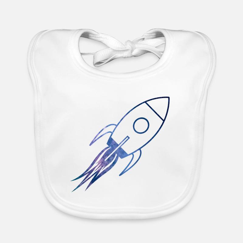 rocket Organic Baby Bibs