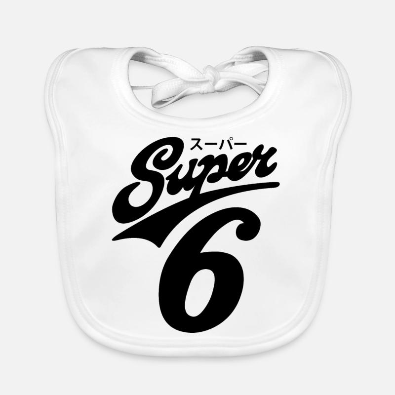 Super 6 Bavoir bio Bébé